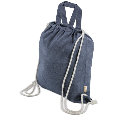 Bolsa Mochila De Algodón Reciclado "Agra"