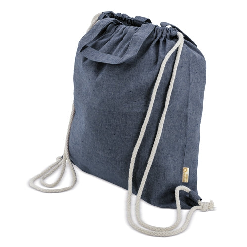 Bolsa Mochila De Algodón Reciclado "Agra"