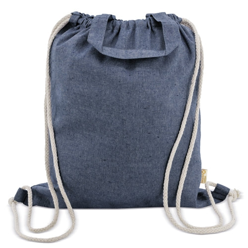Bolsa Mochila De Algodón Reciclado "Agra"