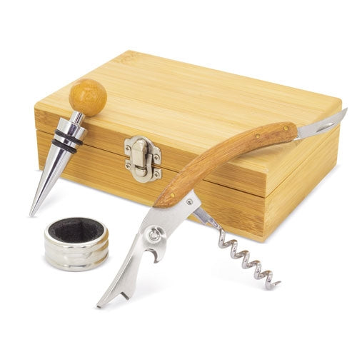 Set De Vino Bambu