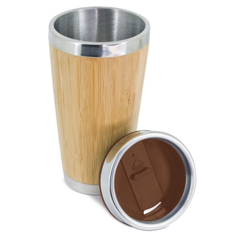 Vaso Termo Bambu Doble Capa 500Ml