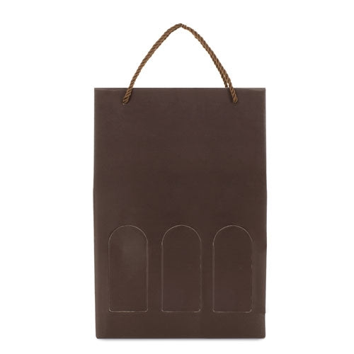 Caja De Carton Luxe 3 Pcs Meseguera Marron