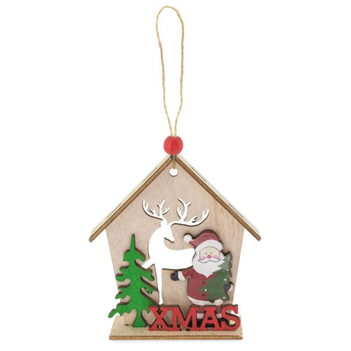 Adorno Navideño De Madera