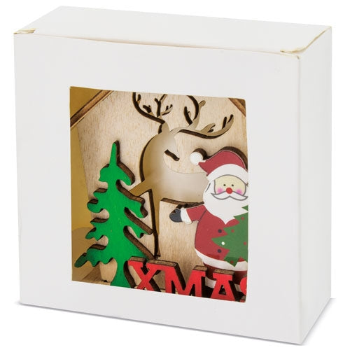 Adorno Navideño De Madera