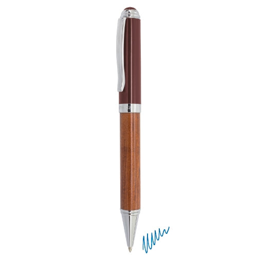 Bolígrafo De Madera Pierre Cardin Burdeos