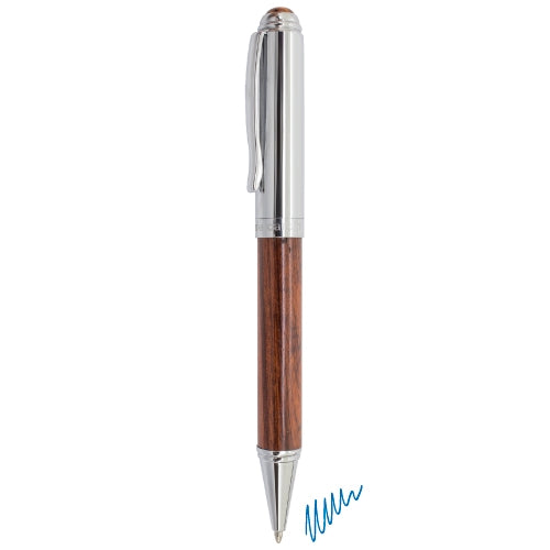 Bolígrafo De Madera Pierre Cardin Plata