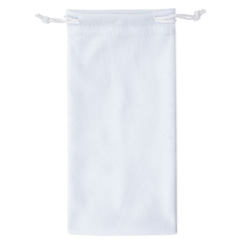 Funda Microfibra Limpiadora De Gafas Blanco
