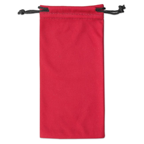 Funda Microfibra Limpiadora De Gafas Rojo