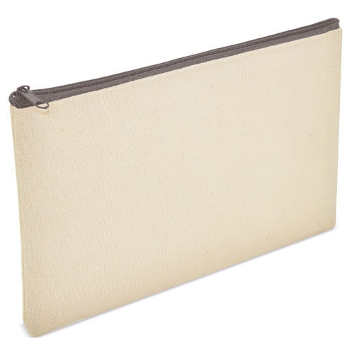 Neceser De Algodón Canvas Marron