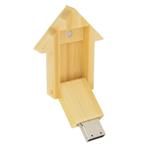 Usb Casa De Bambú 32Gb