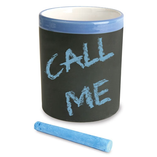 Portalapicero De Cerámica Pizarra Azul