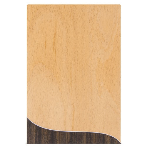 Trofeo De Madera En Estuche