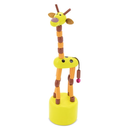Jirafa de Madera Flexible - Juguete Educativo para Niños - Estimula Creatividad y Motricidad Fina