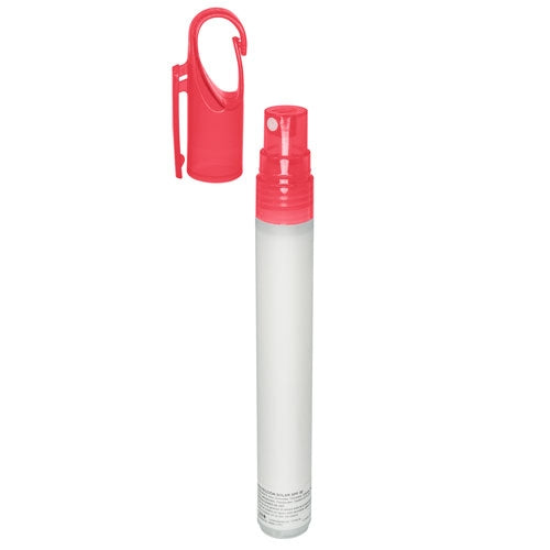 Dispensador Mosqueton Spray Solar Rojo