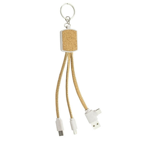 Cargador-Llavero Conectores Ecológico