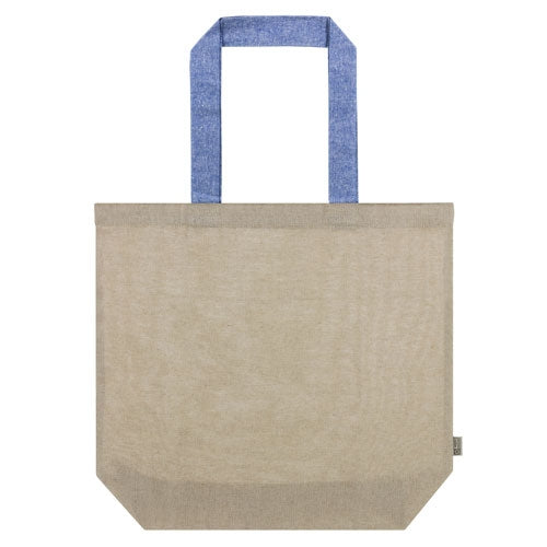 Bolsa Algodón Reciclado Azul