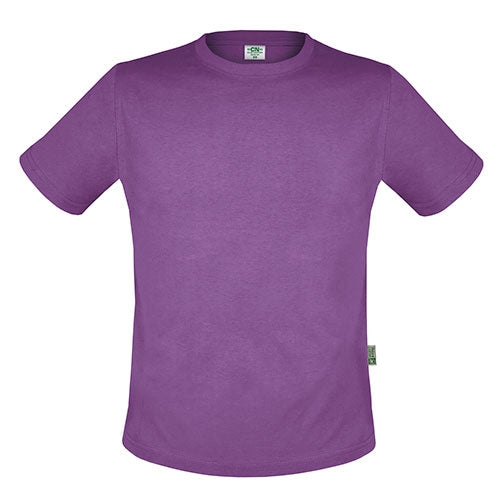 Camiseta De Algodón 160G Lila - Talla S