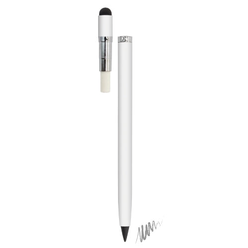 Lápiz Infinito Con Touch Blanco