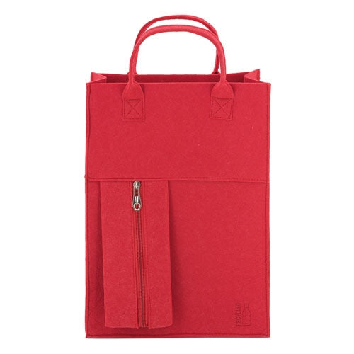 Bolsa De Fieltro Rpet Rojo