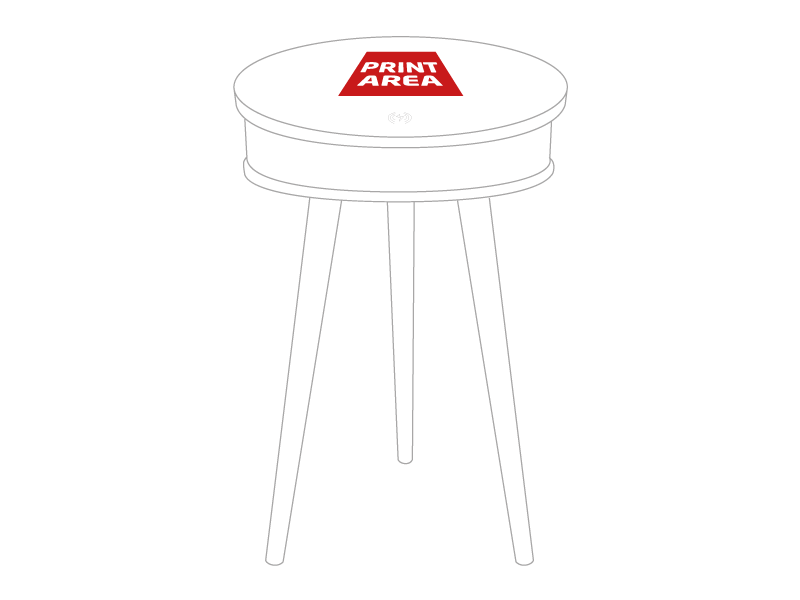 Mesa Altavoz Bluetooth Con Carga Inalámbrica "Monymax"