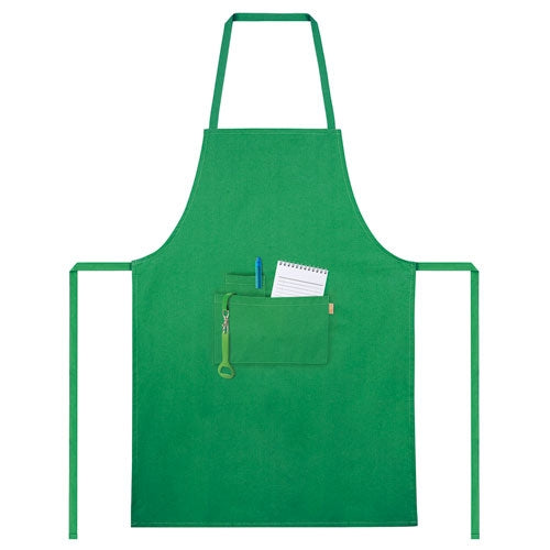 Delantal Algodón Reciclado 180 G Verde