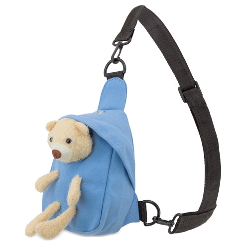 Bandolera Osito Azul