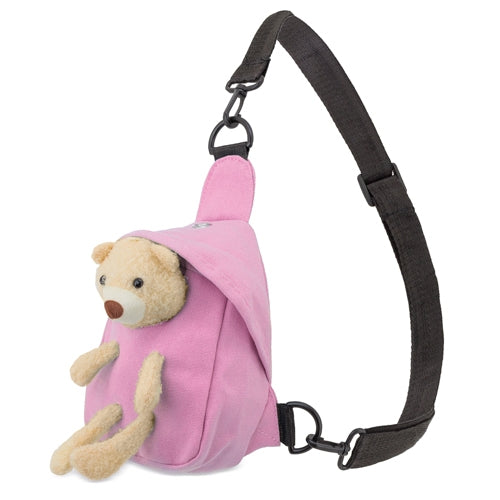 Bandolera Osito Rosa