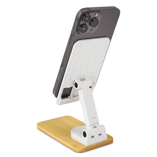 Sujeta Móvil Giratorio Bambú-Fibra Trigo Spectrum