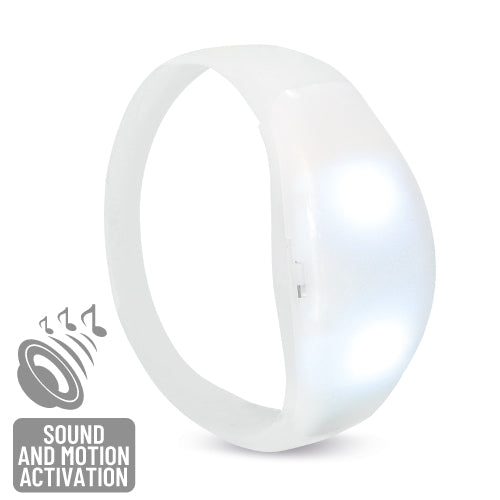 Brazalete Vip Luminoso Led Blanco