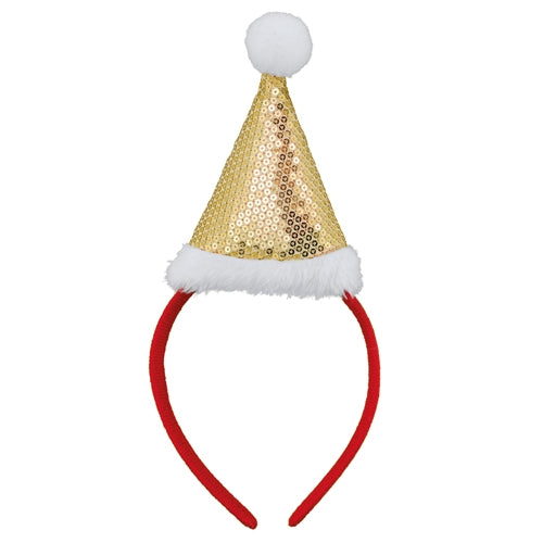 Diadema Con Gorro Navideño