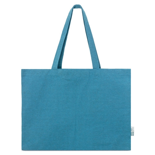 Bolsa De Algodón Azul