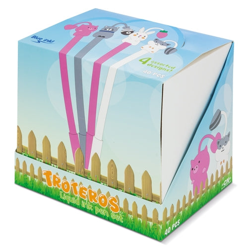 Set De Bolígrafos Tinta Líquida