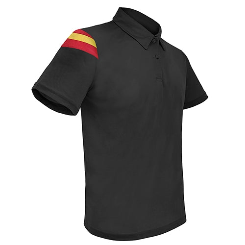 Polo Negro Bandera