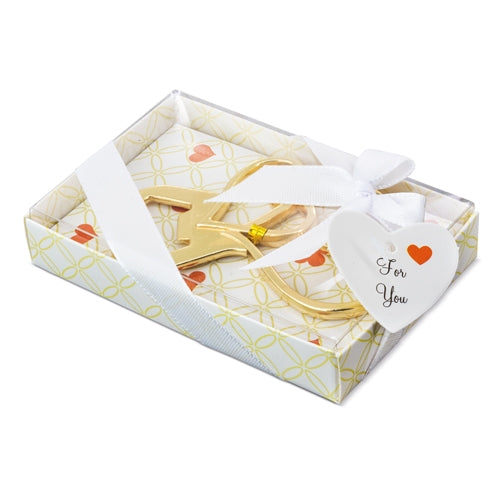 Abrebotellas Corazón Dorado