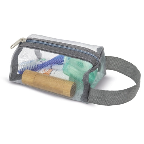 Neceser Portatodo Gris Transparente