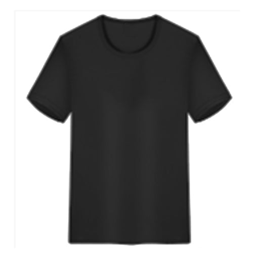 Camiseta Corta Básica Negra - Talla M