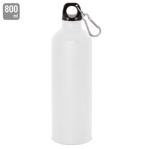 Botella De Aluminio Con Mosqueton 800 Ml. Sub