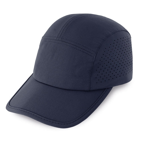 Gorra Deportiva Elástica y Plegable Azul Marino