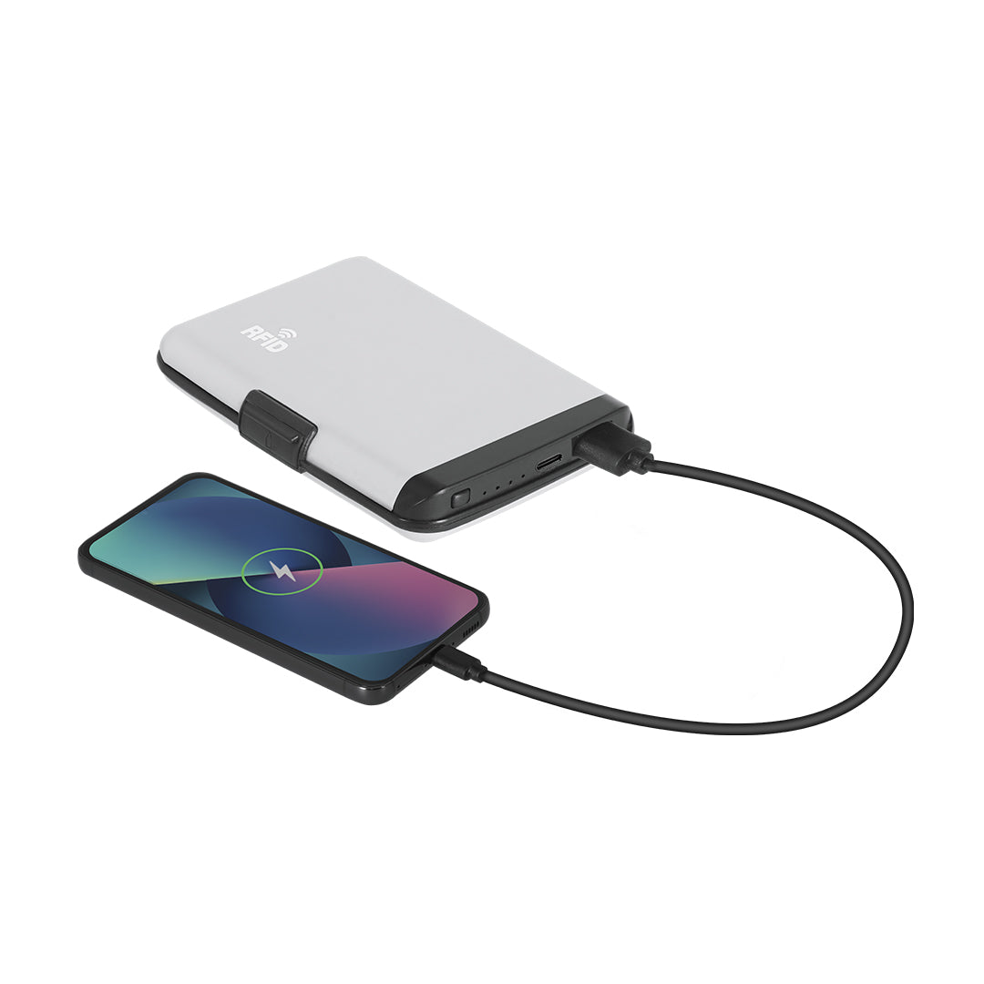 Tarjetero Power Bank (lote de 25)