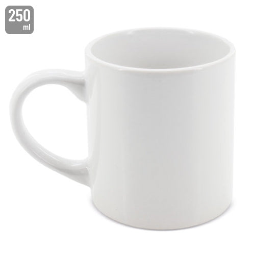 Mug Sublimacion 250 Ml Blanco