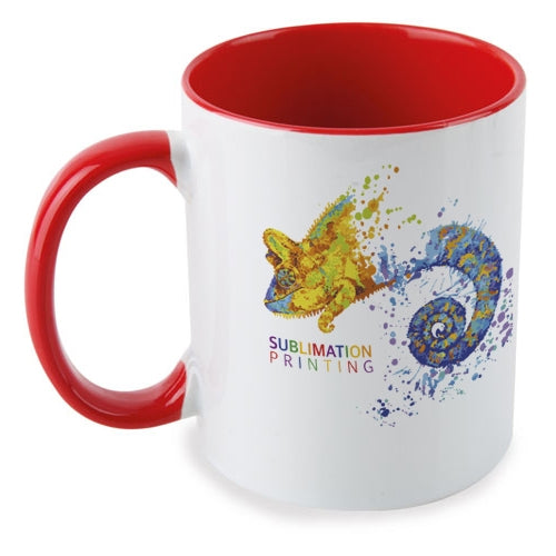 Mug Sublimacion Rojo