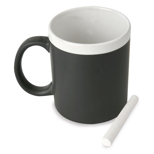 Mug De Ceramica Pizarra Blanco