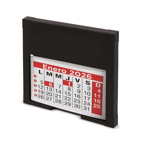 Calendario Coche Negro