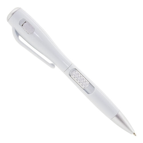 Boligrafo Linterna Blanco