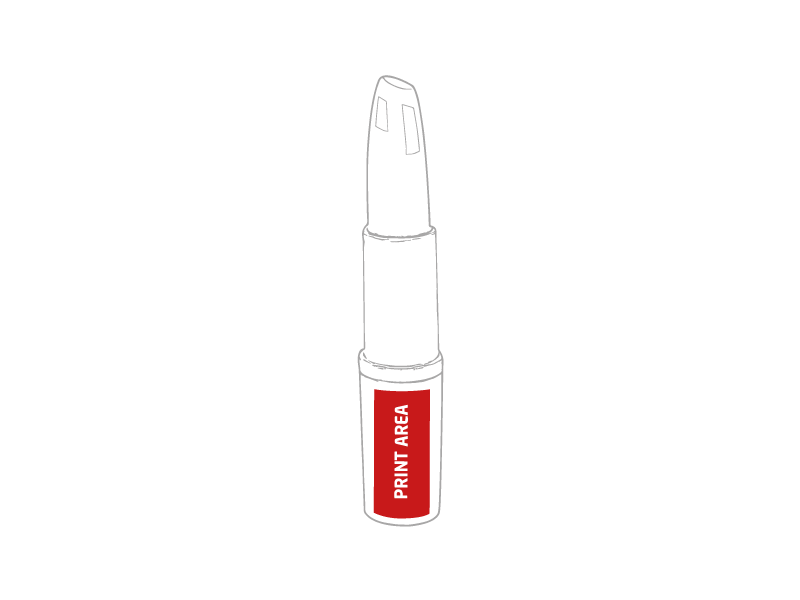 Boligrafo Forma Pintalabios "Ruby"