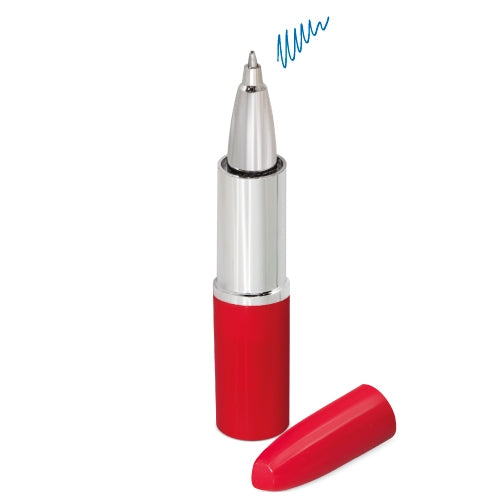 Boligrafo Forma Pintalabios Rojo