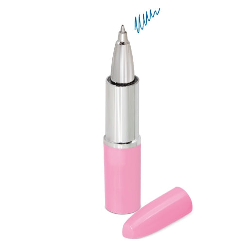 Boligrafo Forma Pintalabios Rosa