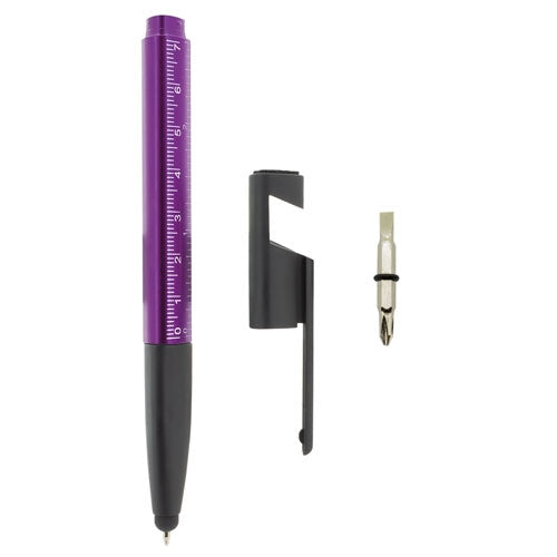 Boligrafo Touch 7 Funciones Lila