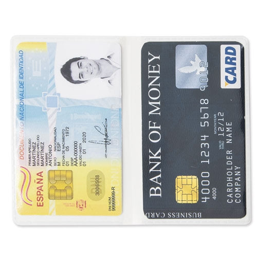 Portatarjetas Doble Blanco