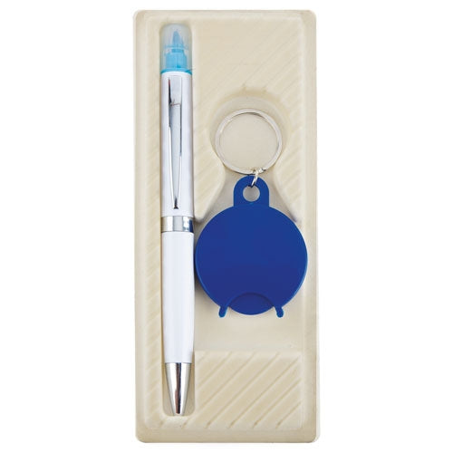 Estuche Boligrafo-Llavero Cr